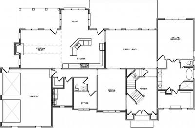 Home Plan - Main Level