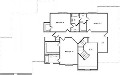 Home Plan - Second Level