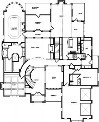 Home Plan - Main Level