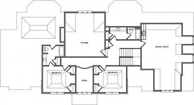 Home Plan - Second Level