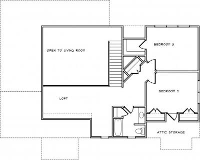 Home Plan - Second Level