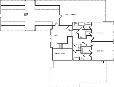 Home Plan - Second Level