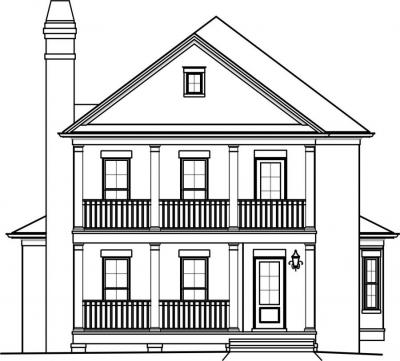 Home Plan - Front View