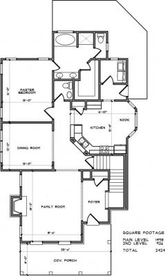 Home Plan - Main Level