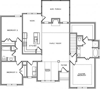 Home Plan - Main Level