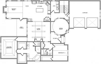 Home Plan - Main Level