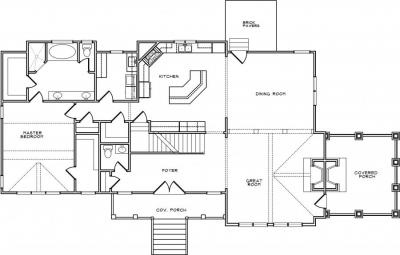 Home Plan - Main Level