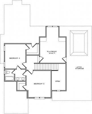 Home Plan - Second Level