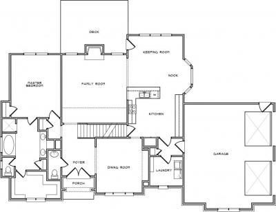 Home Plan - Main Level