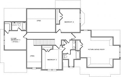 Home Plan - Second Level