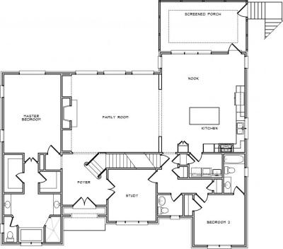 Home Plan - Main Level