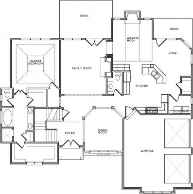 Home Plan - Main Level