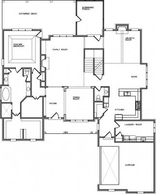 Home Plan - Main Level