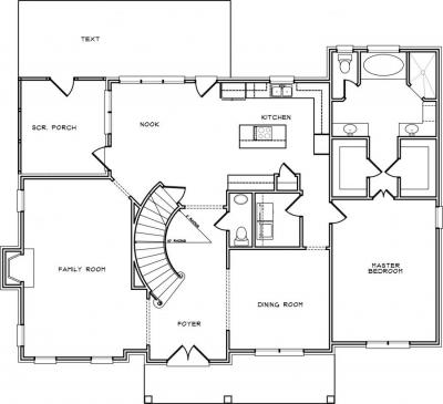 Home Plan - Main Level