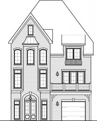 Home Plan - Front View