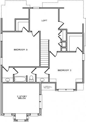 Home Plan - Second Level