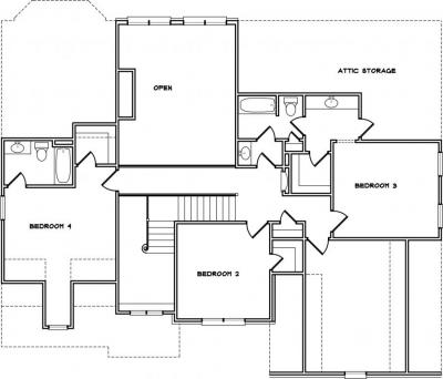 Home Plan - Second Level