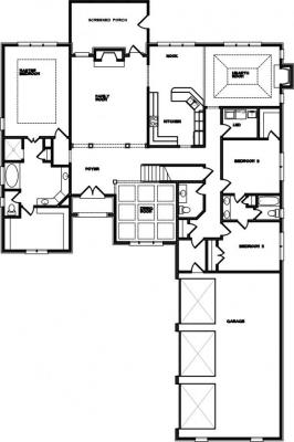 Home Plan - Main Level