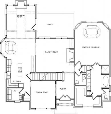 Home Plan - Main Level