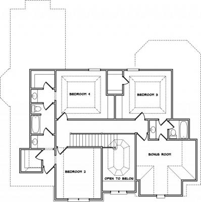 Home Plan - Second Level