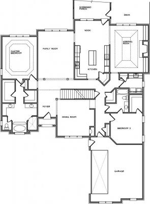 Home Plan - Main Level