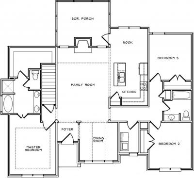 Home Plan - Main Level