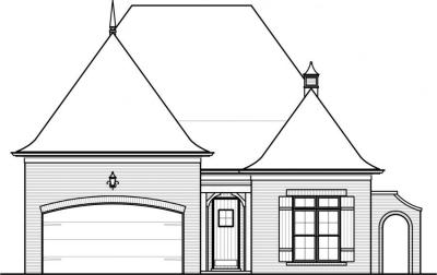 Home Plan - Front View