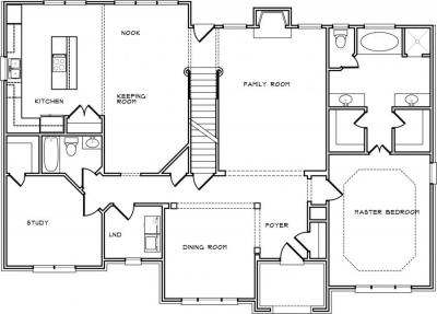 Home Plan - Main Level