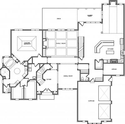 Home Plan - Main Level