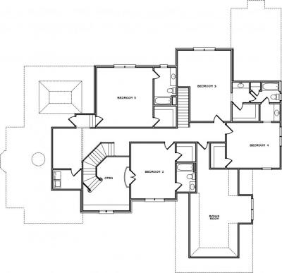 Home Plan - Second Level