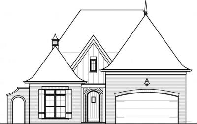 Home Plan - Front View