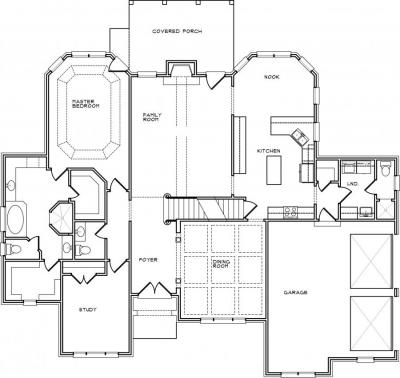 Home Plan - Main Level