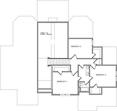 Home Plan - Second Level