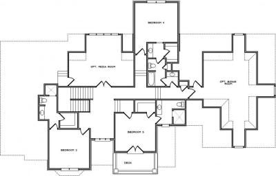 Home Plan - Second Level