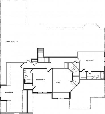 Home Plan - Second Level