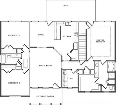 Home Plan - Main Level