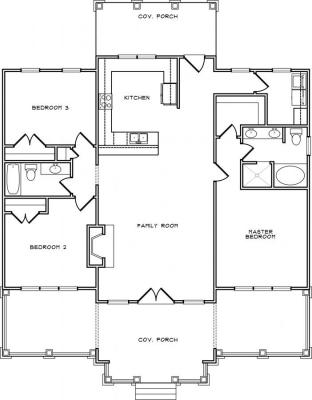 Home Plan - Main Level