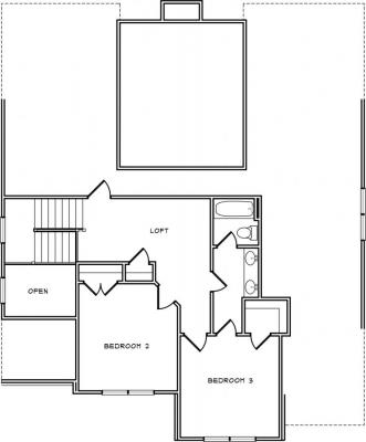 Home Plan - Second Level