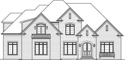 Home Plan - Front View