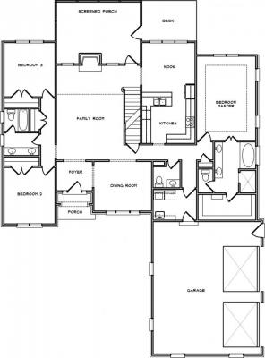 Home Plan - Main Level