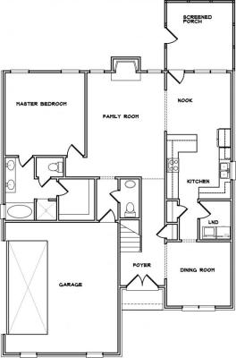 Home Plan - Main Level