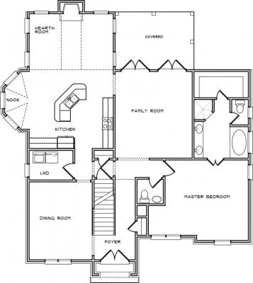 Home Plan - Main Level