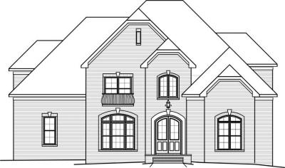 Home Plan - Front View