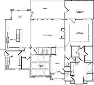 Home Plan - Main Level