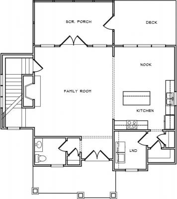 Home Plan - Main Level