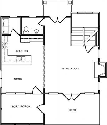 Home Plan - Main Level