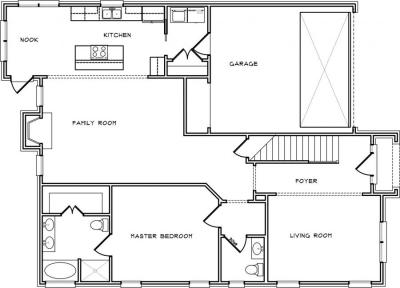 Home Plan - Main Level