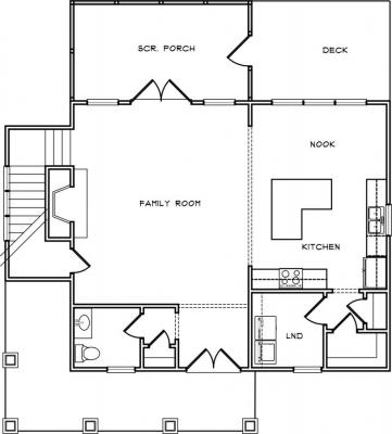 Home Plan - Main Level