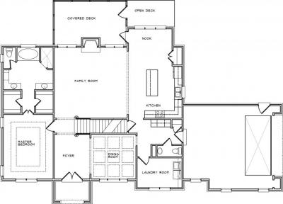 Home Plan - Main Level