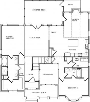 Home Plan - Main Level